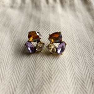 J Crew Cluster Earrings